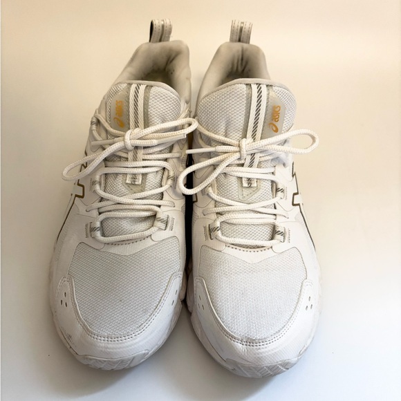 ASICS Women’s Gel Quantum 180 'White Pure Gold' - Picture 3 of 7